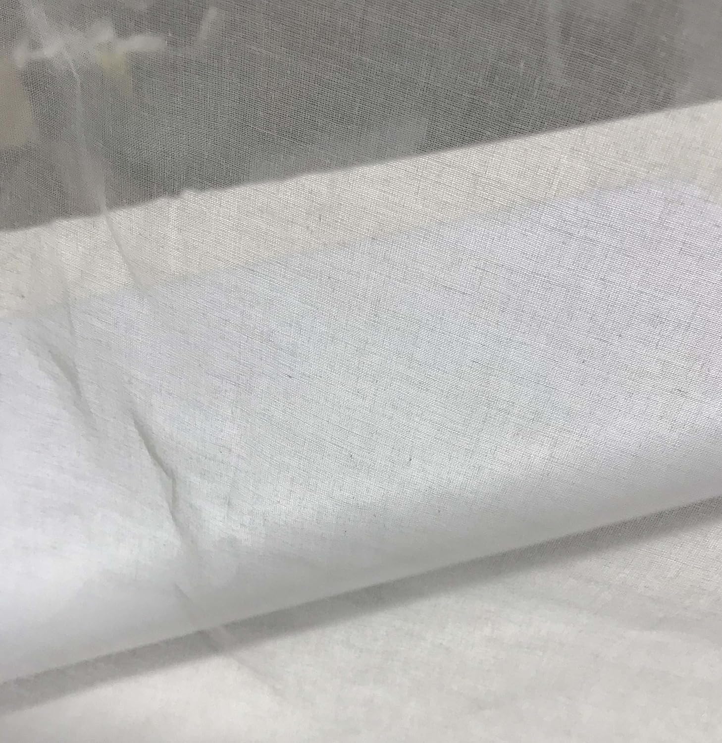 Spechler-Vogel Tela – Algodón Organdí Pima Italiano – Blanco
