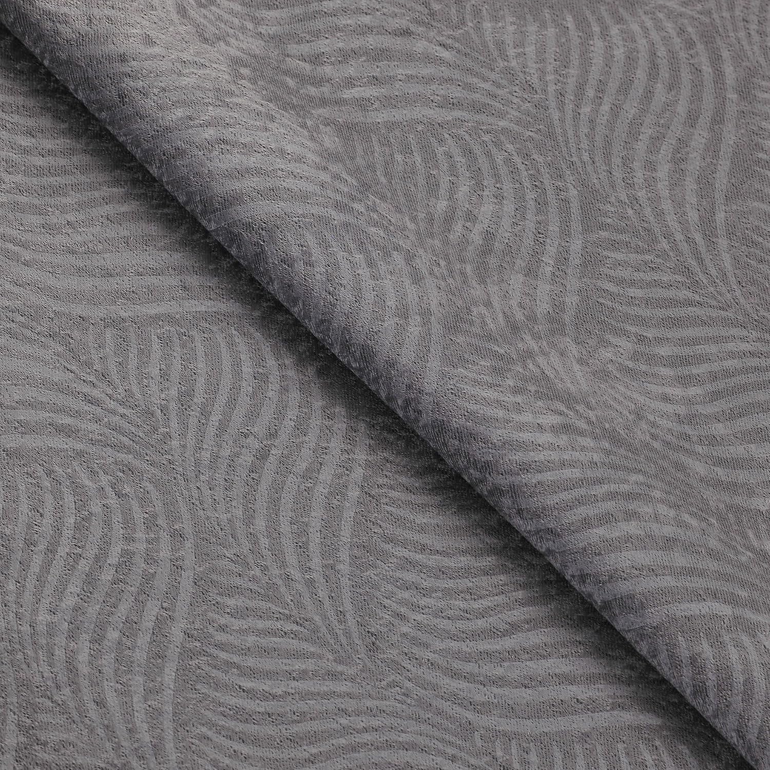 Superior Cortinas opacas, detalles de ventana para oscurecer la habitación, bloqueo solar, térmicas, modernas ondas geométricas con bolsillos para