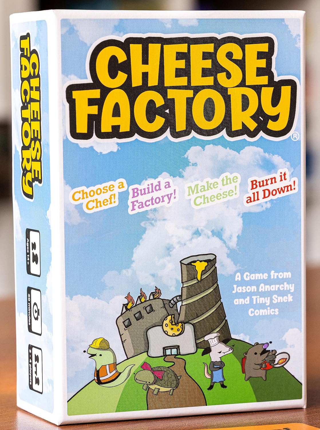 Juego de cartas Cheese Factory