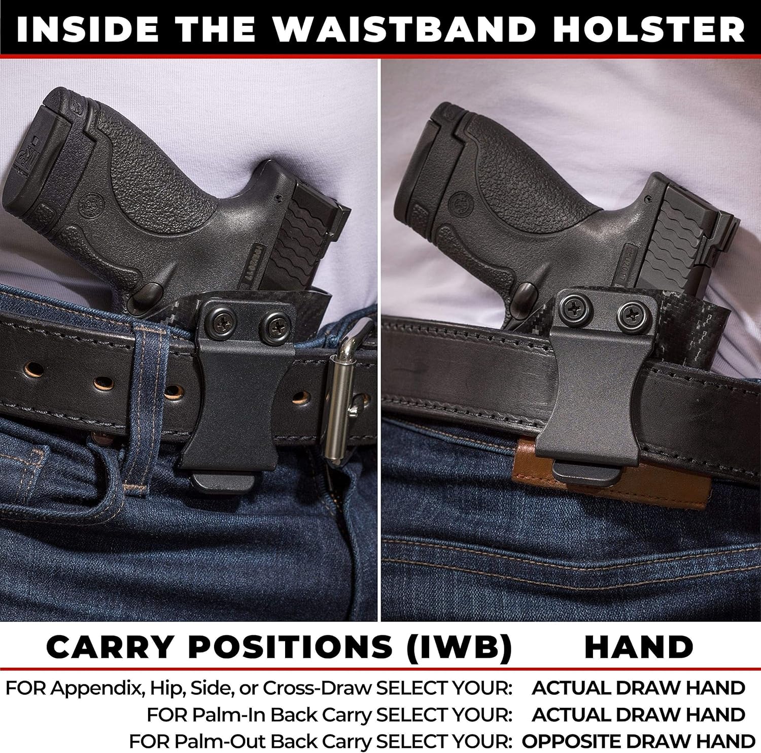 Rounded OpticsRMR Cut IWB KYDEX Holster fits Beretta APX Carry  Claw Compatible  ‘Posi-Click’ Retention  Custom Fit  Adj. Cant  100% US Made