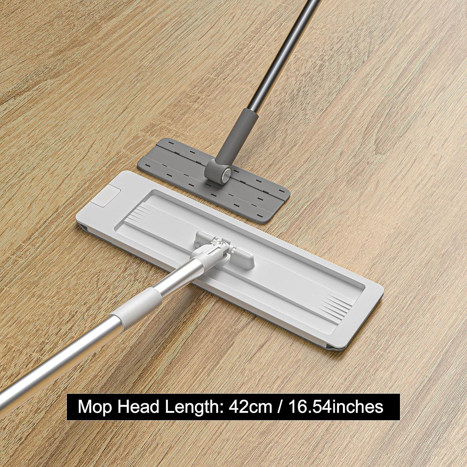 Trapeador de piso, mopas de microfibra de 16.5 in, mopas para limpieza de pisos, herramientas de limpieza, trapeador para polvo, fregona húmeda,