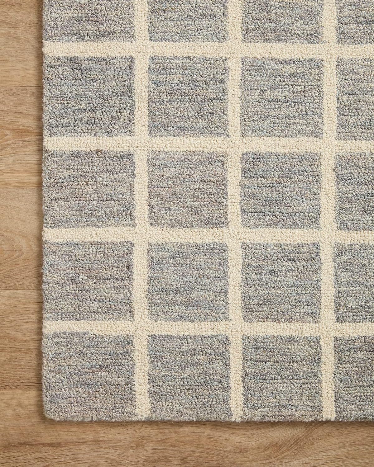 Chris Loves Julia x Loloi Polly Collection POL-05 – Alfombra decorativa color pizarramarfil de 2 pies 3 pulgadas x 3 pies 9 pulgadas