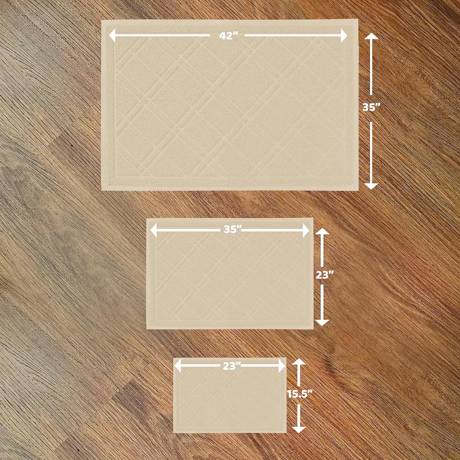 Downtown Pet Supply – Tapete de arena para gatos – Tapete de arena para gatos – Suministros para gatos – Tapete acolchado antideslizante para caja