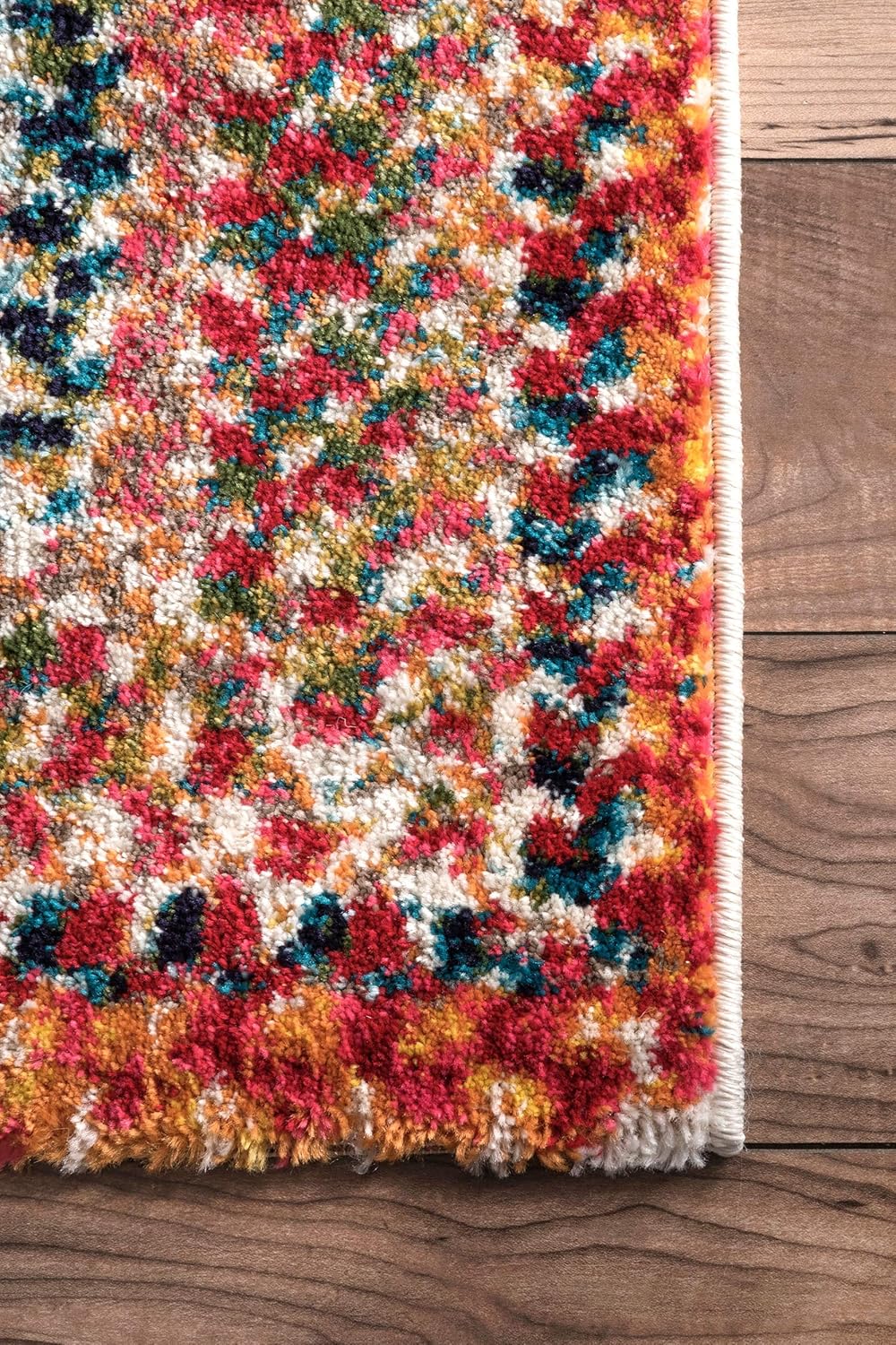 nuLOOM Hargis Labyrinth – Alfombra de área, 8 x 10, multicolor claro