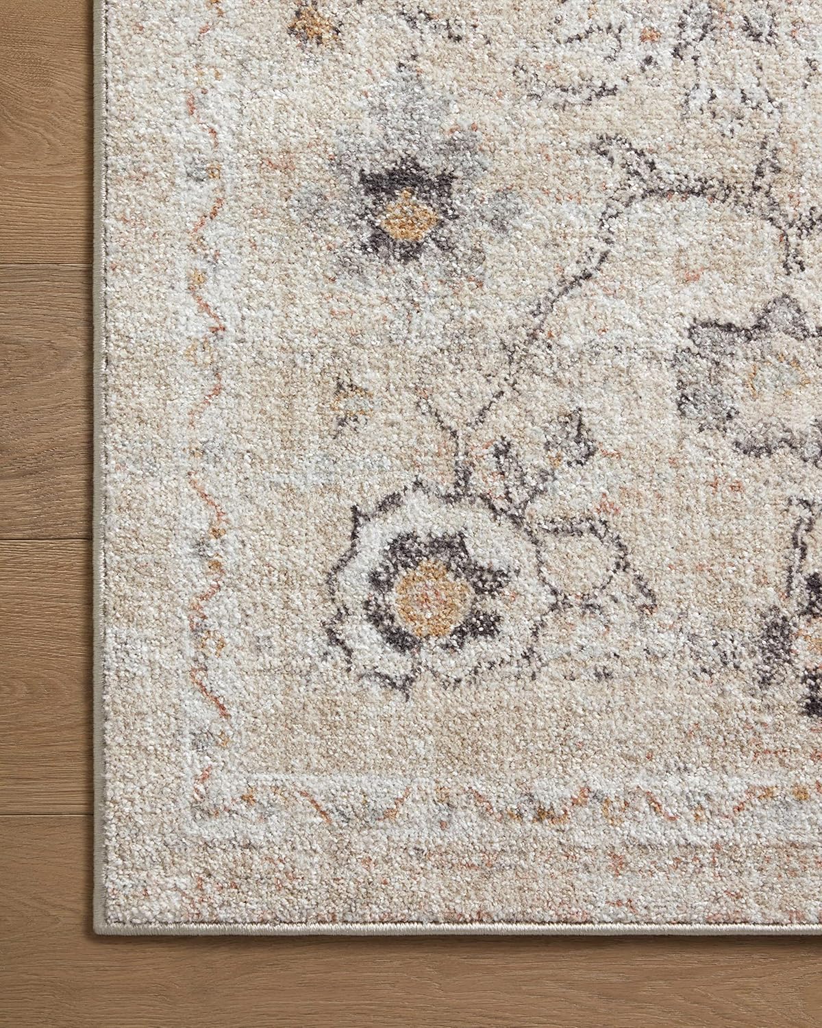 Loloi II Monroe Collection MON-04 – Alfombra de pasillo natural y multicolor de 2 pies 6 pulgadas x 7 pies 9 pulgadas