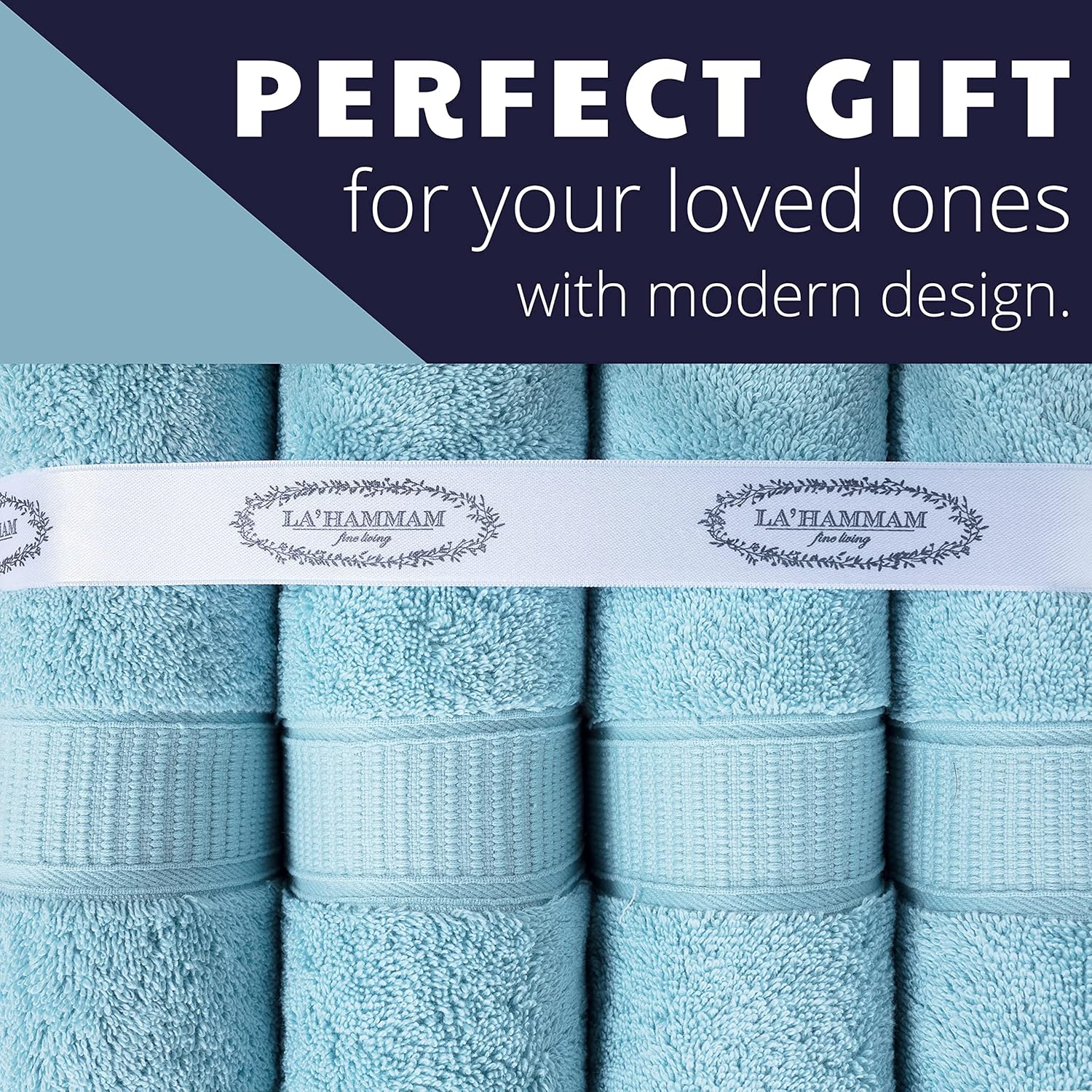 Toallas personalizadas, calidad de hotel y spa, súper suaves, altamente absorbentes, juegos de baño, 100% algodón, juego de toallas con monograma,