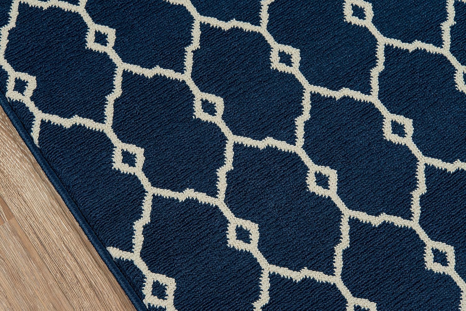 Alfombras Momeni BAJA0BLU1837, Polipropileno, Azul marino