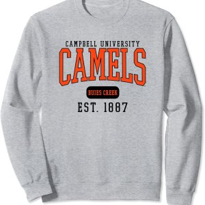 Sudadera Fighting Camels Est. Date, Gris Sudadera Fighting Camels Est. Date, Gris