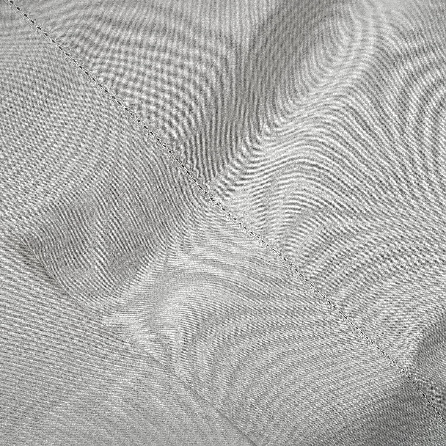 Sábanas 100% de algodón egipcio, juego de sábanas de 1000 hilos tamaño individual XL de 3 piezas, sábanas de algodón de fibra larga, tejido