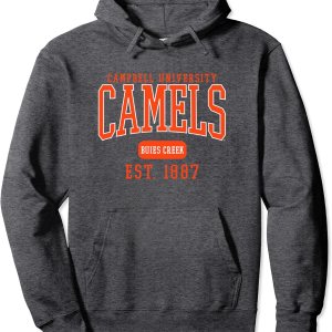 Sudadera con capucha Fighting Camels Est. Date, Gris Sudadera con capucha Fighting Camels Est. Date, Gris