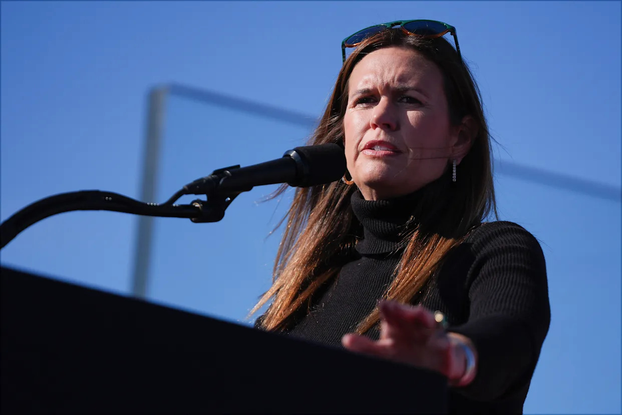 Sarah Huckabee Sanders Shares Secrets Behind Her 50-Pound Weight Loss Sarah Huckabee Sanders Shares Secrets Behind Her 50-Pound Weight Loss