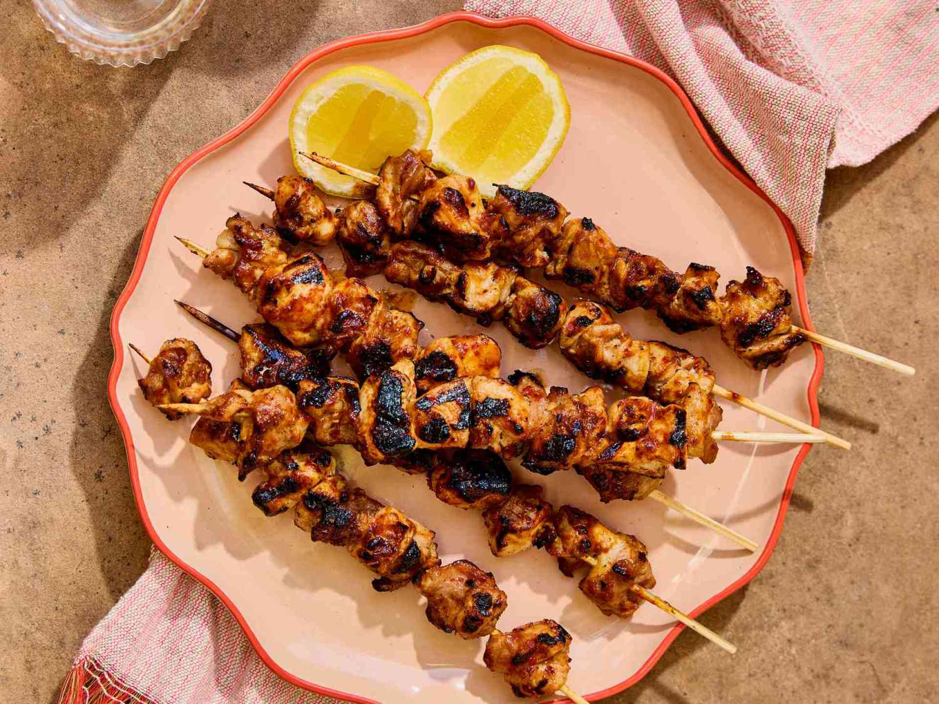 These Harissa-Honey Glazed Hen Skewers Prepare dinner in Below 15 Minutes These Harissa-Honey Glazed Hen Skewers Prepare dinner in Below 15 Minutes