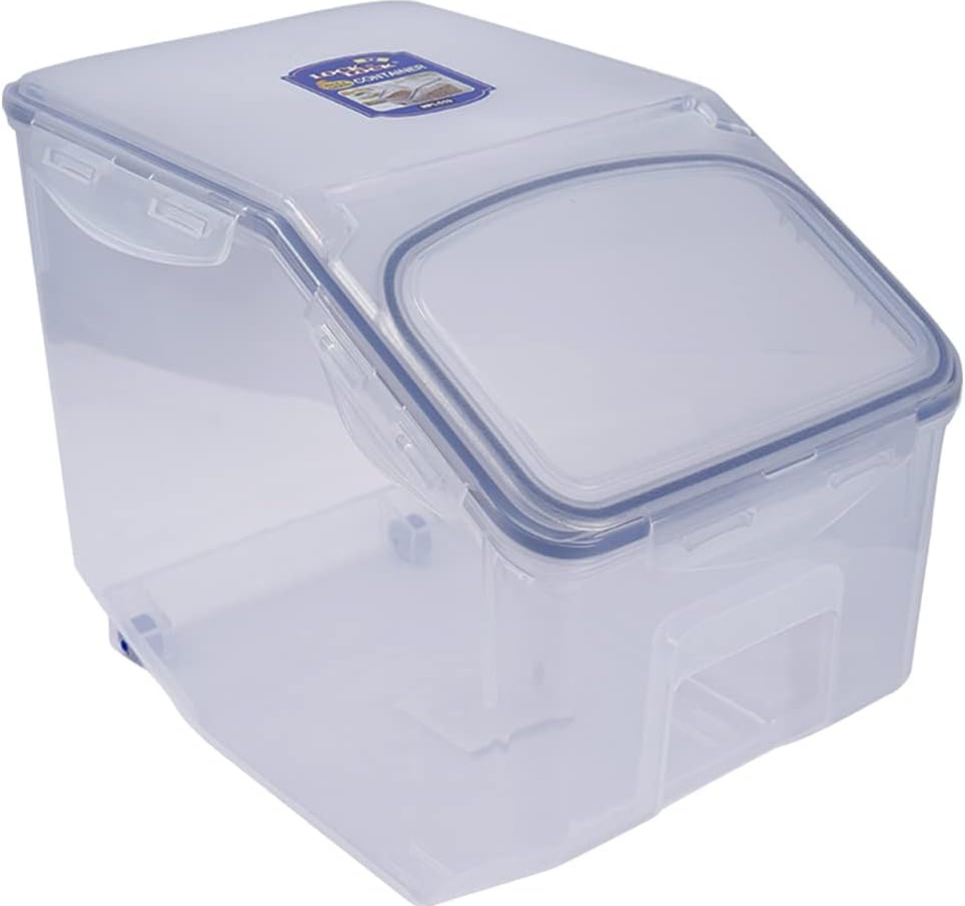 LOCK & LOCK Simple Necessities Meals Lids (Flip-Prime) / Pantry Storage, BPA Free, Prime-50.7 Cup-for Rice, Clear LOCK & LOCK Simple Necessities Meals Lids (Flip-Prime) / Pantry Storage, BPA Free, Prime-50.7 Cup-for Rice, Clear