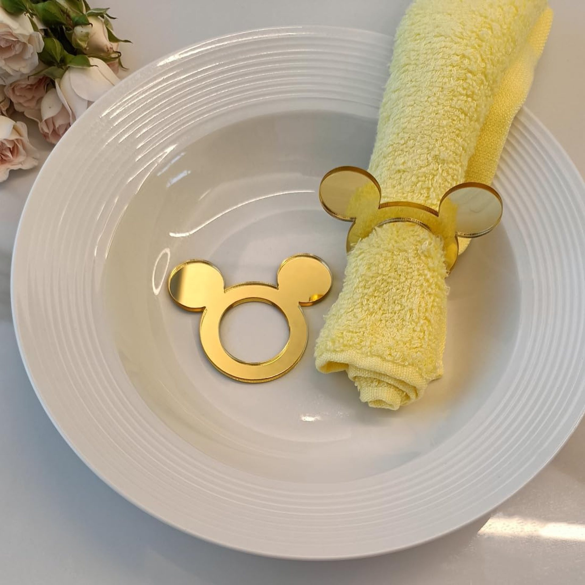 Set of 12 Acrylic Cartoon Serviette Ring,Mirrored Mickey Mouse Head Serviette Rings for Marriage ceremony Favors Occasion Get together Provides Tableware Cartoon Acrylic Desk Settings(Gold Mirror) Set of 12 Acrylic Cartoon Serviette Ring,Mirrored Mickey Mouse Head Serviette Rings for Marriage ceremony Favors Occasion Get together Provides Tableware Cartoon Acrylic Desk Settings(Gold Mirror)