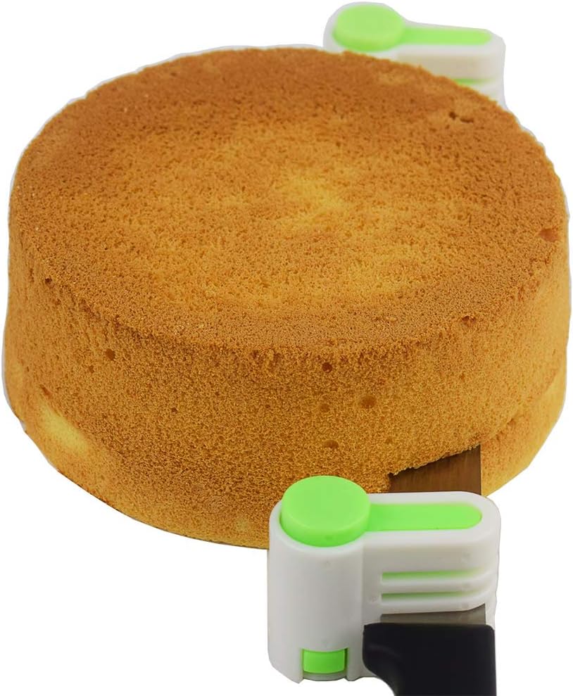 2PCS DIY Cake Slicer, Stratification Auxiliary, Bread Slice, Toast Minimize, 5 Layers Leveler Slicer, Kitchen Fixator Device (2, Inexperienced) 2PCS DIY Cake Slicer, Stratification Auxiliary, Bread Slice, Toast Minimize, 5 Layers Leveler Slicer, Kitchen Fixator Device (2, Inexperienced)