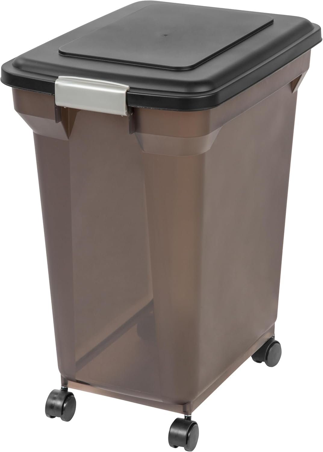 IRIS USA WeatherPro Hermetic Canine Meals Storage Container, As much as 42 lbs, Attachable Wheels, For Canine Cat Chook and Different Pet Meals Storage Bin, Preserve Contemporary, Simple Mobility, BPA Free, Smoke/Black IRIS USA WeatherPro Hermetic Canine Meals Storage Container, As much as 42 lbs, Attachable Wheels, For Canine Cat Chook and Different Pet Meals Storage Bin, Preserve Contemporary, Simple Mobility, BPA Free, Smoke/Black