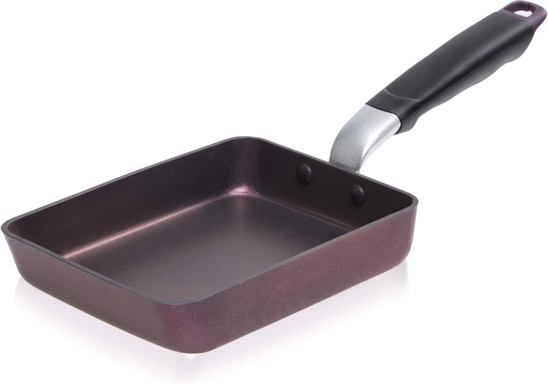 TECHEF – Tamagoyaki Japanese Omelette Pan/Egg Pan Skillet, PFOA-Free, Dishwasher Protected, Induction-Prepared, Made in Korea (Purple/Medium) TECHEF – Tamagoyaki Japanese Omelette Pan/Egg Pan Skillet, PFOA-Free, Dishwasher Protected, Induction-Prepared, Made in Korea (Purple/Medium)