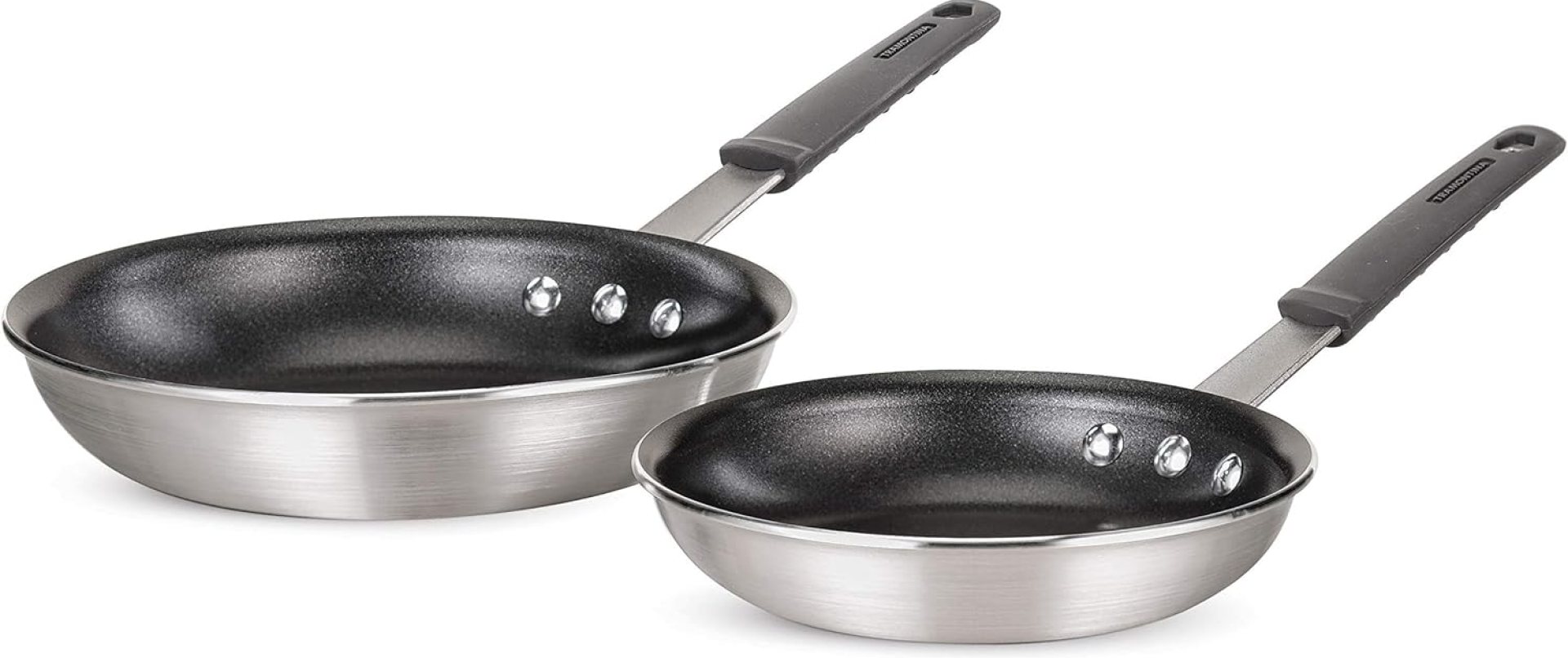 Tramontina 80114/574DS Professional-Line Aluminum Nonstick Restaurant Fry Pan Set, 8″ and 10″, NSF-Licensed, Made in USA Tramontina 80114/574DS Professional-Line Aluminum Nonstick Restaurant Fry Pan Set, 8″ and 10″, NSF-Licensed, Made in USA