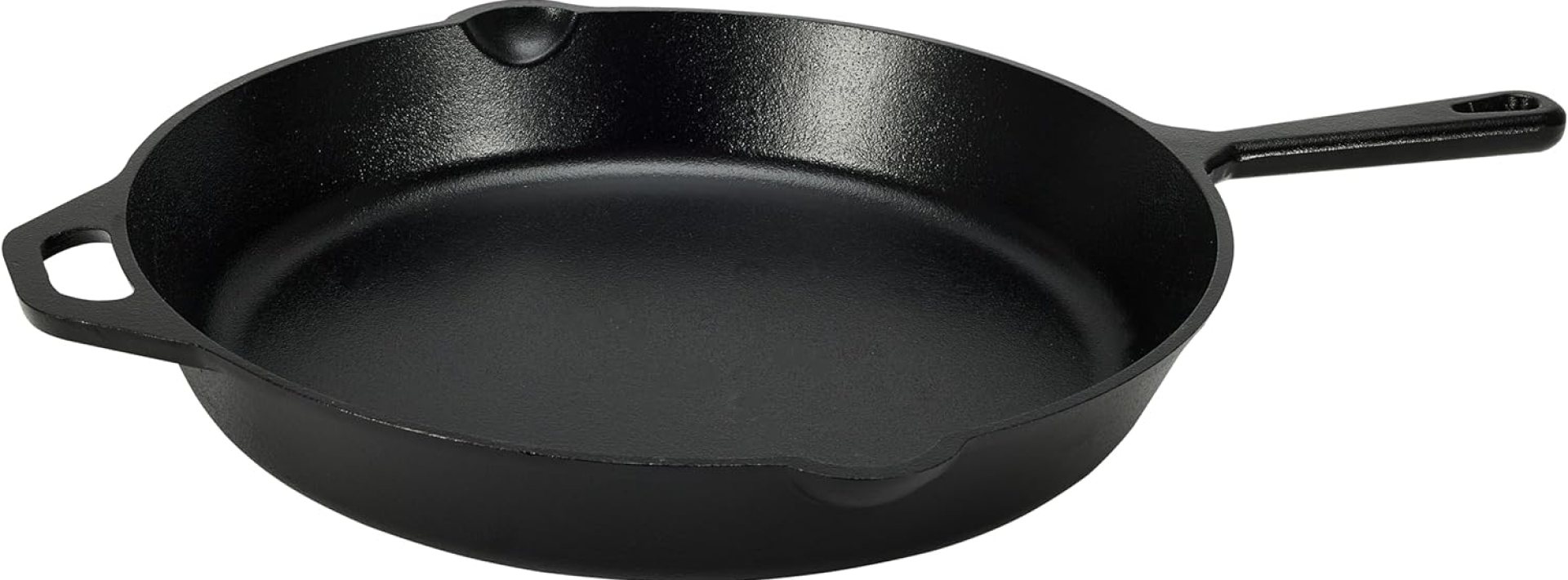 Amazon Fundamentals Pre-Seasoned Solid Iron Skillet, Heavy-Obligation & Giant, 15-Inch, Black Amazon Fundamentals Pre-Seasoned Solid Iron Skillet, Heavy-Obligation & Giant, 15-Inch, Black