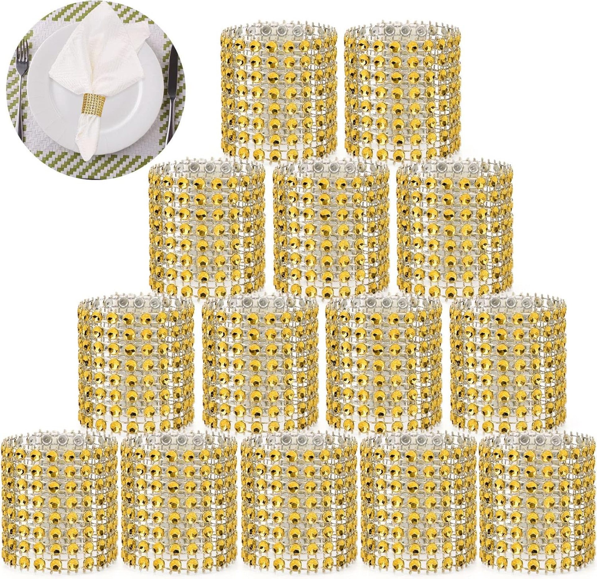Bling Serviette Rings Set of 150, Rhinestone Gold Serviette Rings Diamond Adornment Serviette Holder Bulk for Wedding ceremony, Dinner, Social gathering, Desk Decorations, Gold Bling Serviette Rings Set of 150, Rhinestone Gold Serviette Rings Diamond Adornment Serviette Holder Bulk for Wedding ceremony, Dinner, Social gathering, Desk Decorations, Gold