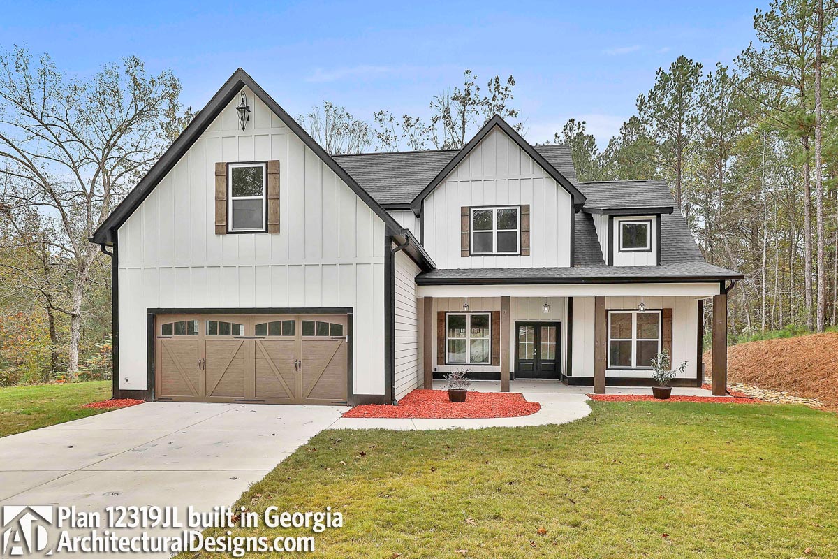Farmhouse Plan 12319JL Comes to Life in Georgia Farmhouse Plan 12319JL Comes to Life in Georgia