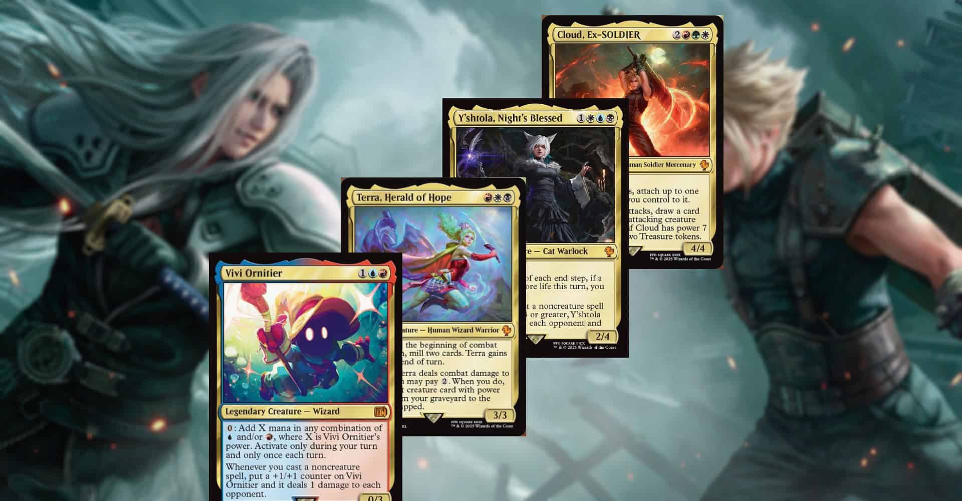 Looking at Some of the Best Commanders in the Magic: The Gathering Final Fantasy Set Looking at Some of the Best Commanders in the Magic: The Gathering Final Fantasy Set