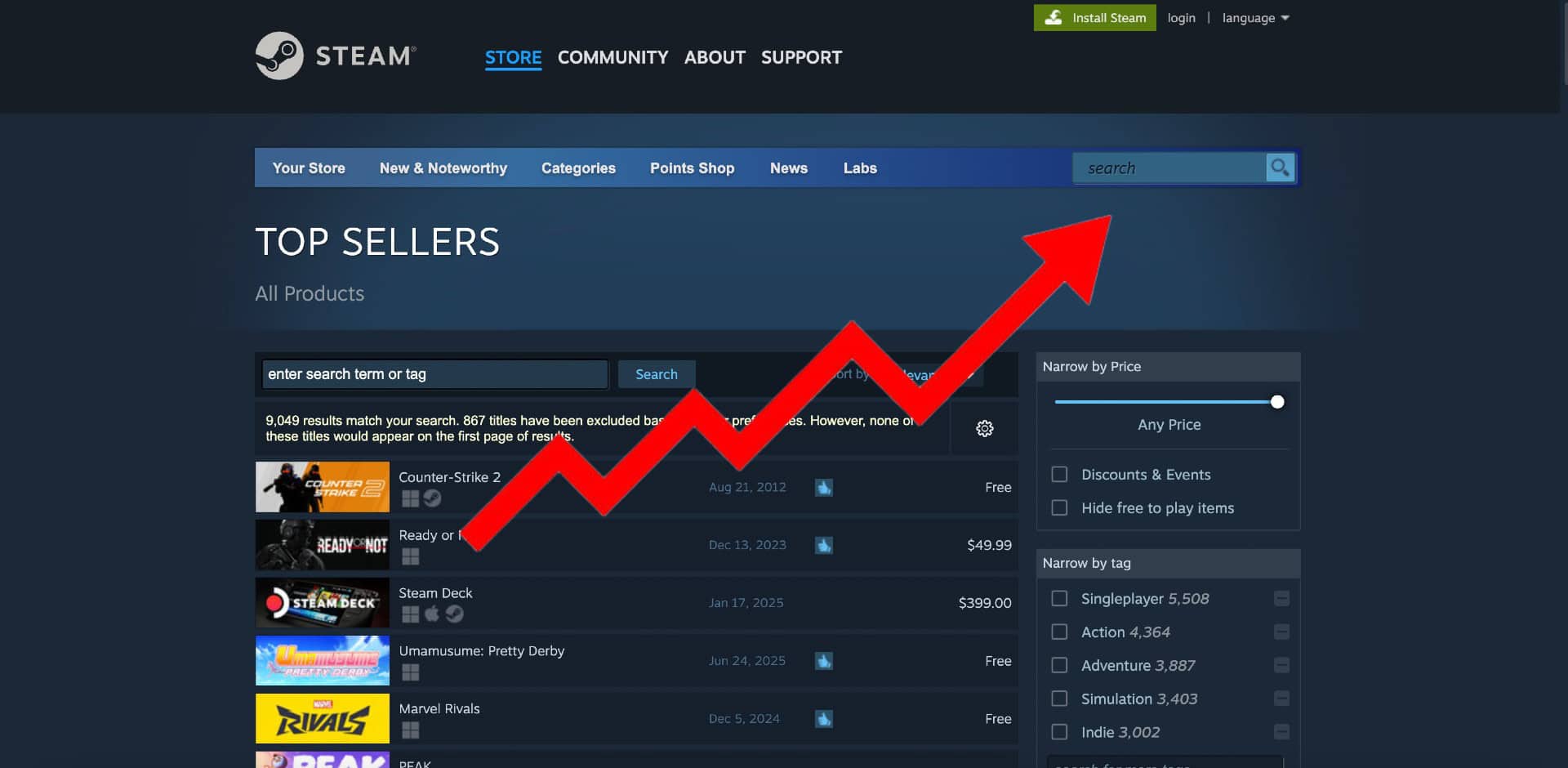 The Best-Selling Paid Games on Steam Right Now The Best-Selling Paid Games on Steam Right Now