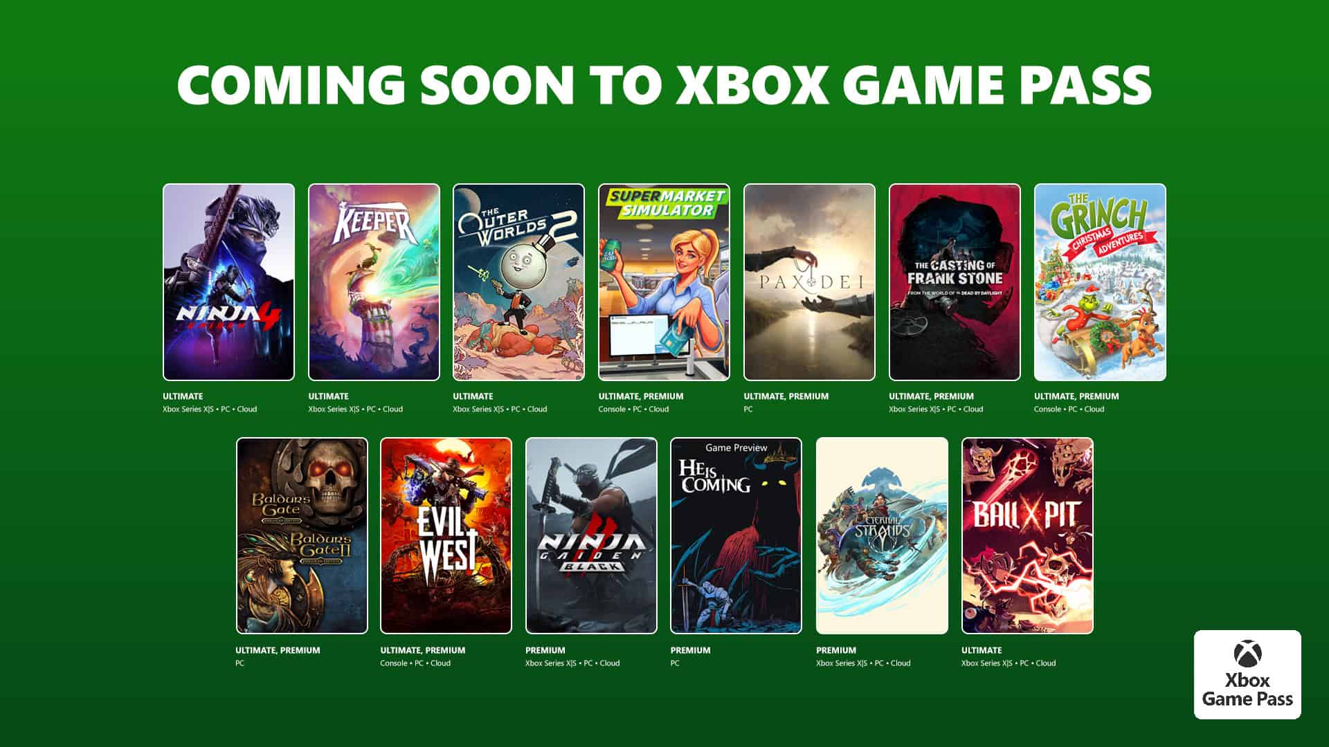 Every Game New to Xbox Game Pass for October 2025 Every Game New to Xbox Game Pass for October 2025