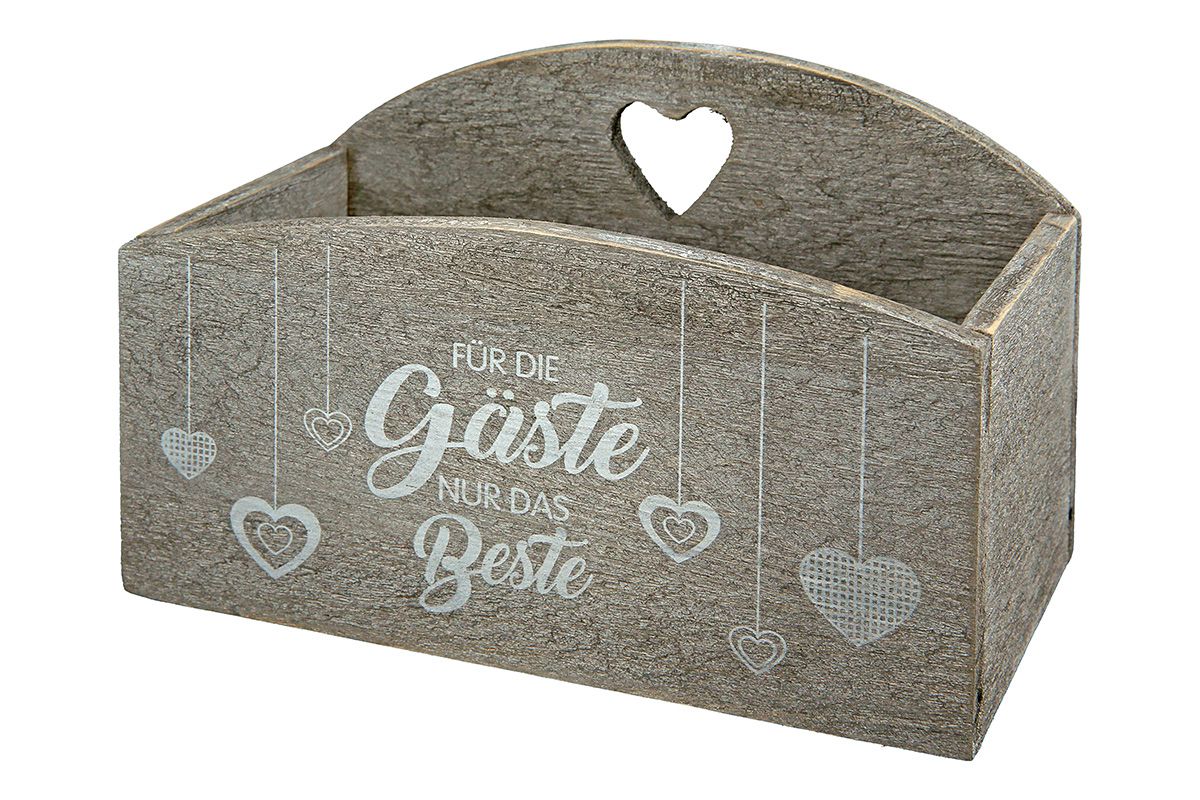 Gästehandtücher in Box “Für die Gäste nur das Beste”