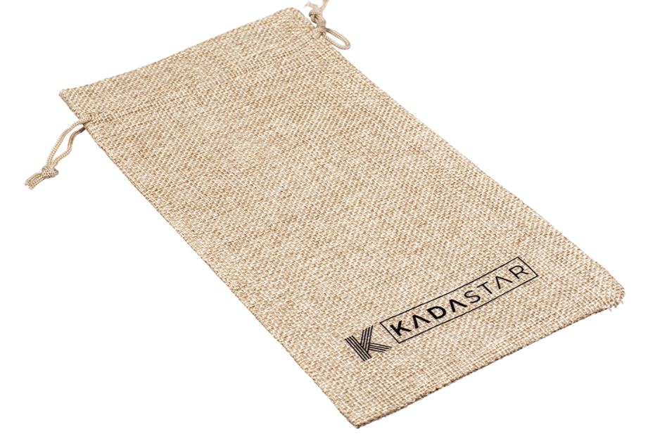 Kadastar Messerbrett “Merci” 18,5x9x2 cm mit Messer + Beutel