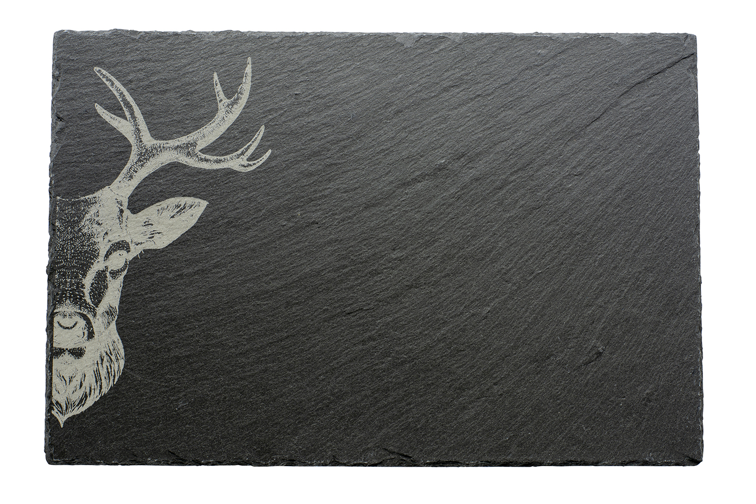 Kadastar Schieferplatte “Hirsch Zoom”,       30×20 cm