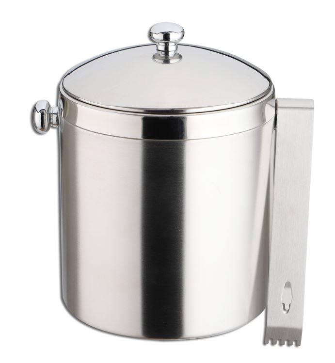 Weis Eiswürfeleimer 1 Liter, inklusive Eiswürfelzange