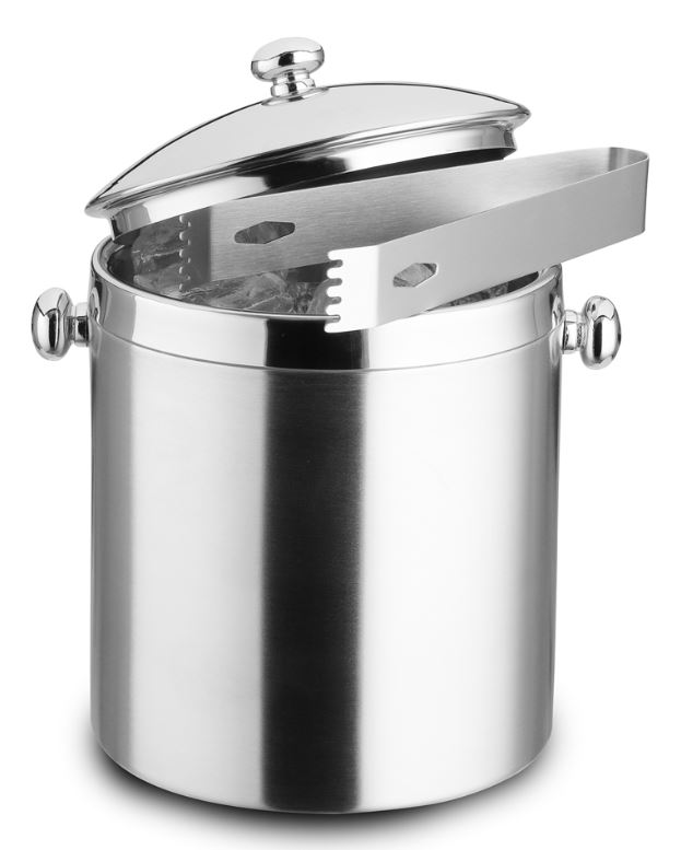 Weis Eiswürfeleimer 1 Liter, inklusive Eiswürfelzange