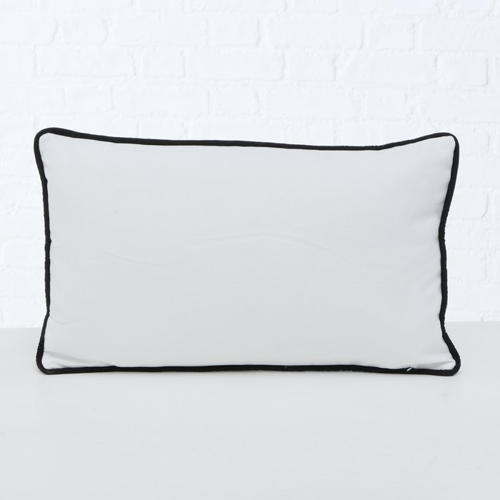 Kissen Lieblingsplatz Schrift schwarz