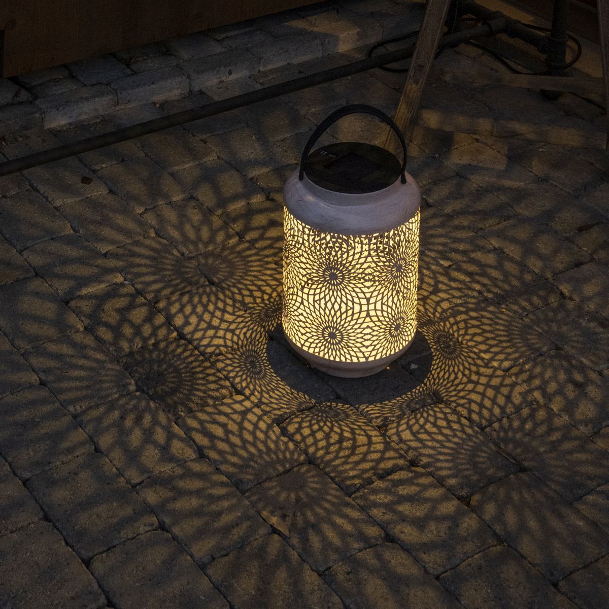 STT Solar Laterne Vintage S-rose