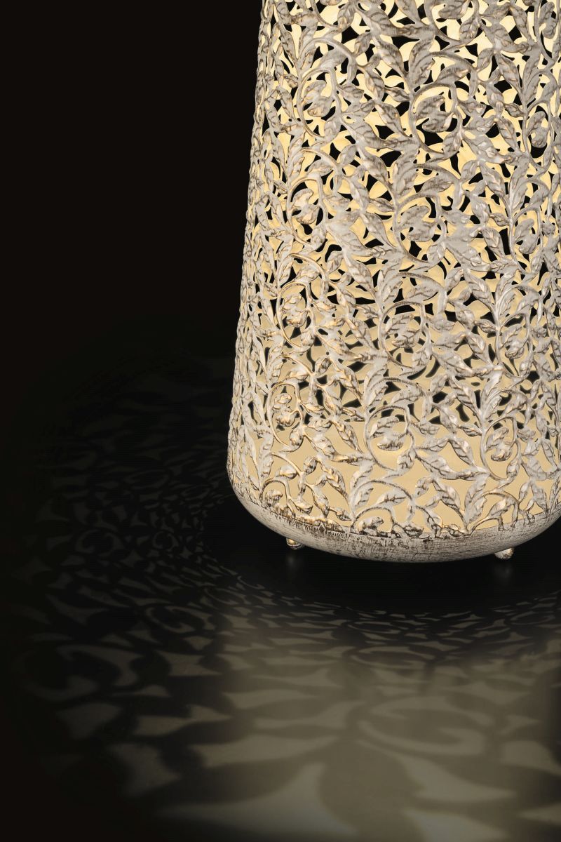 STT Solar Laterne Antic Rosy