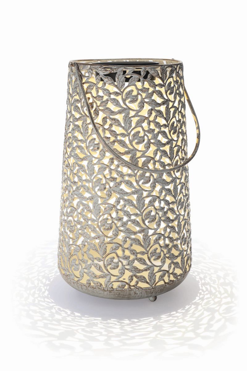 STT Solar Laterne Antic Rosy