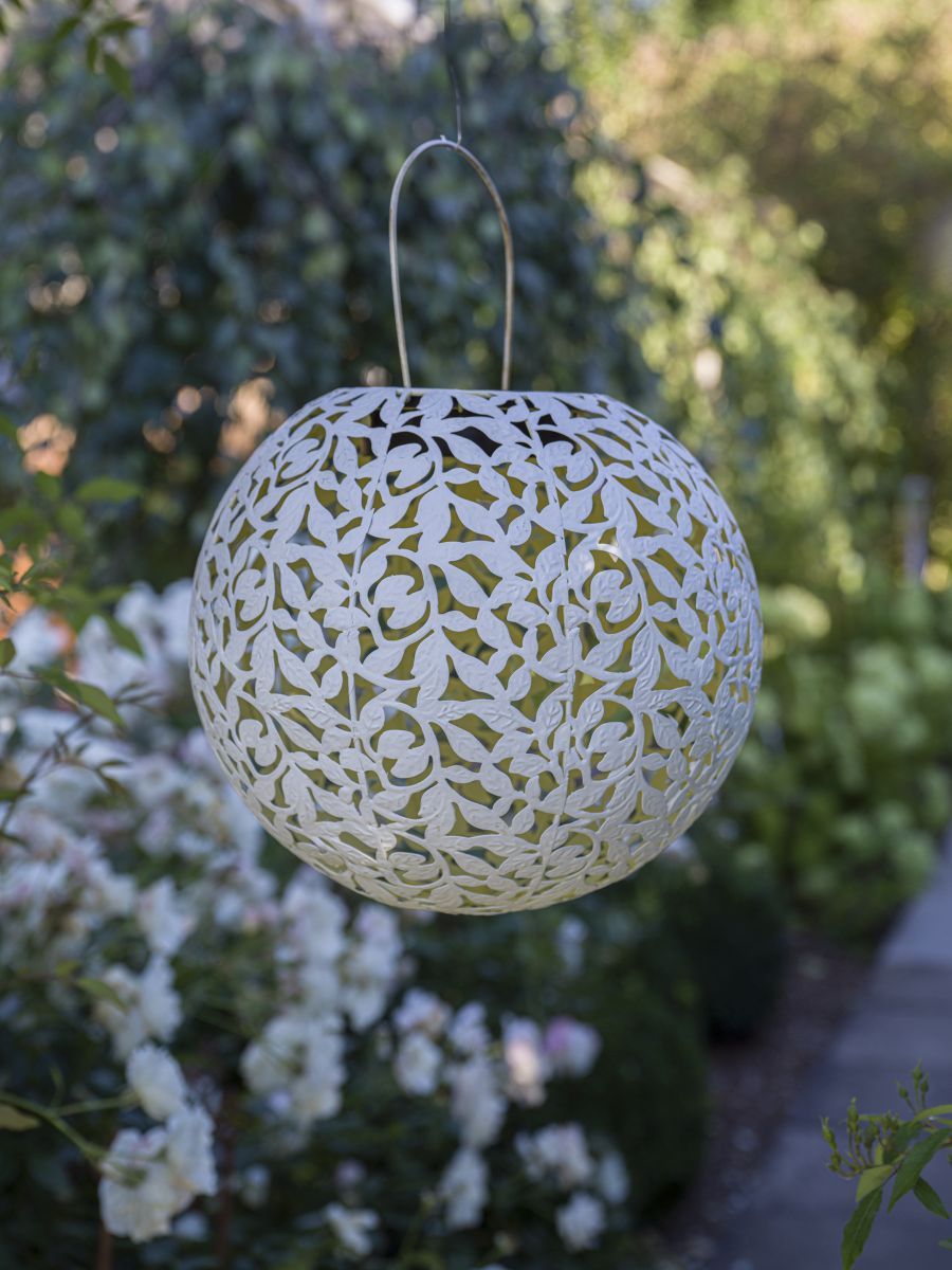 STT Solar Laterne Antic Ball Rosy 30