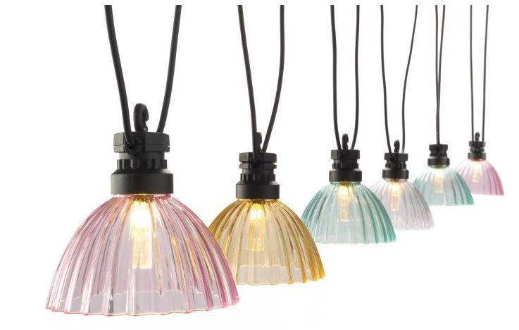 STT Solar Partylicht Amela, 10 LED’s, mehrfarbig