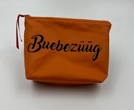 Täschli “Buebezüüg” orange
