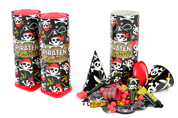 Tischbombe Piraten Party, maxi
