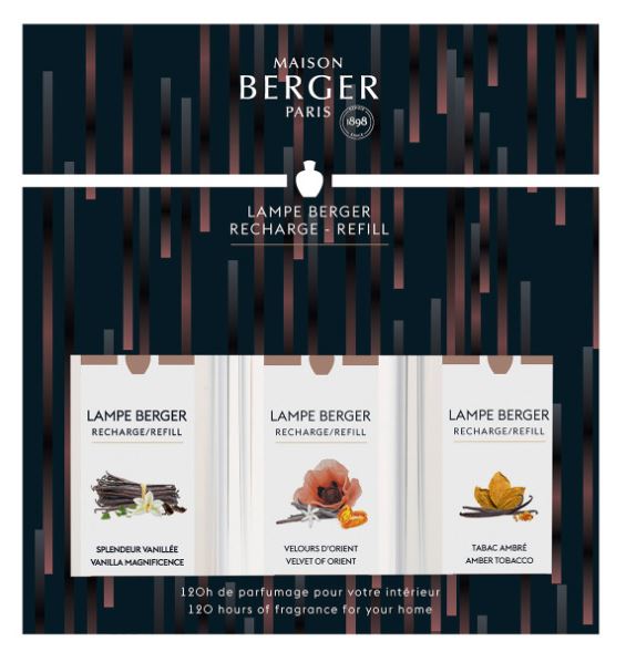 Lampe Berger Parfüm Triopack Variation 3 x 250 ml