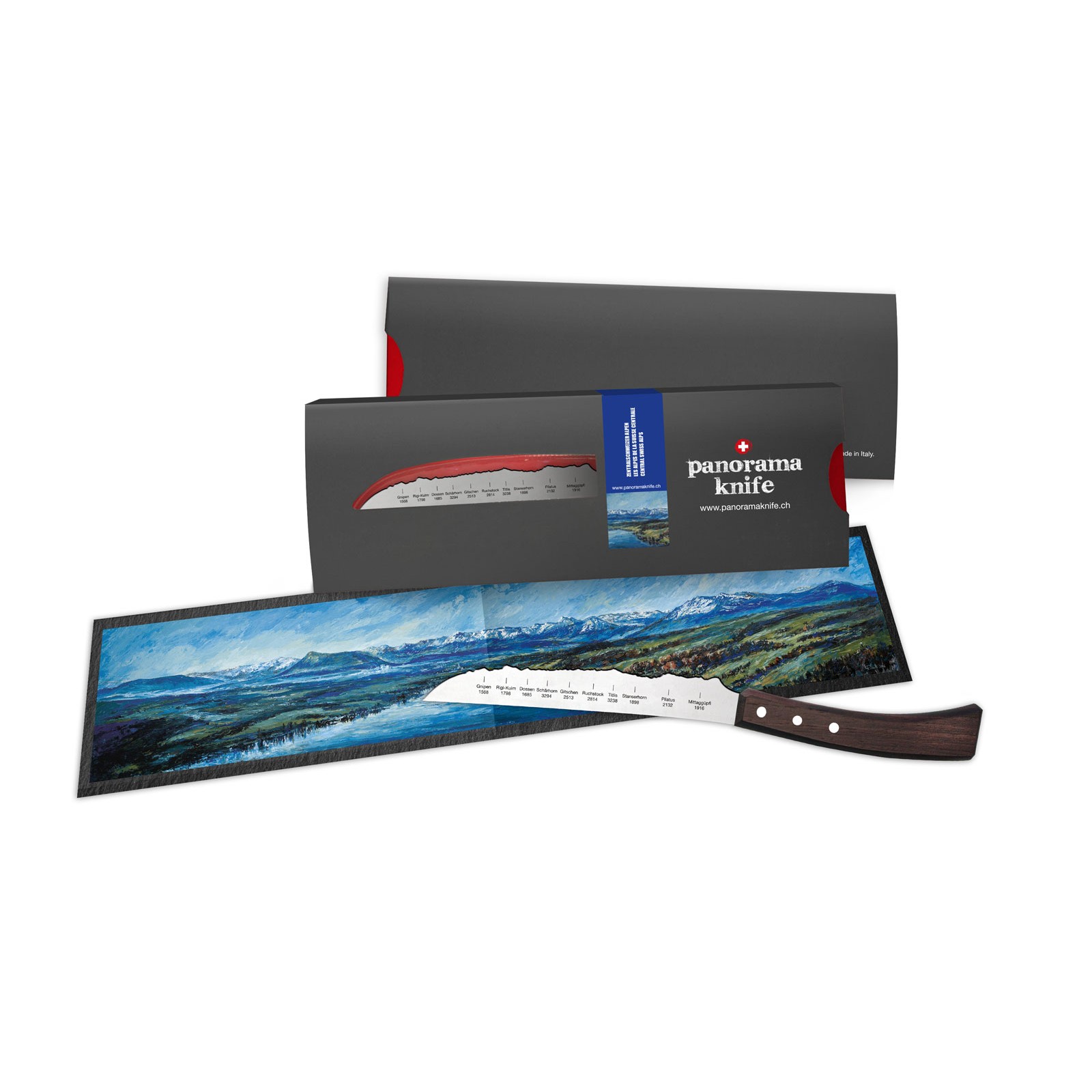 Panorama Knife, Universalmesser, Zentralschweizer Alpen, PKU-06a