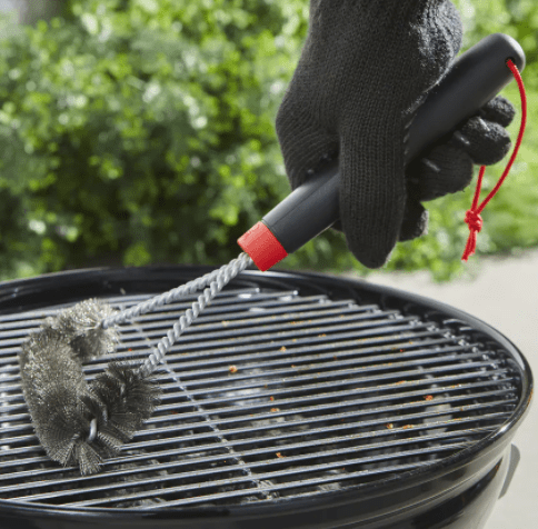 Grillbürste dreiseitig, 30 cm