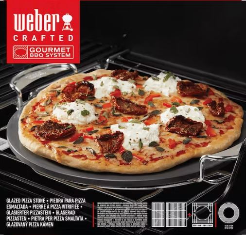 Weber Crafted Pizzastein rund – Gourmet BBQ System