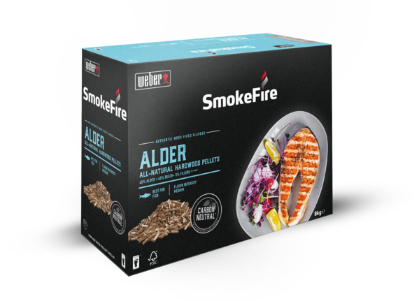 Weber Holzpellets Erle, 8 kg