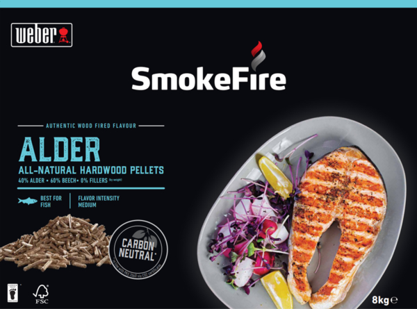 Weber Holzpellets Erle, 8 kg