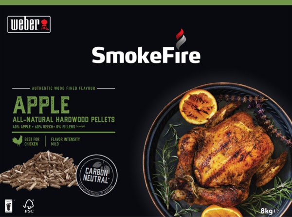 Weber Holzpellets Apfelholz, 8 kg