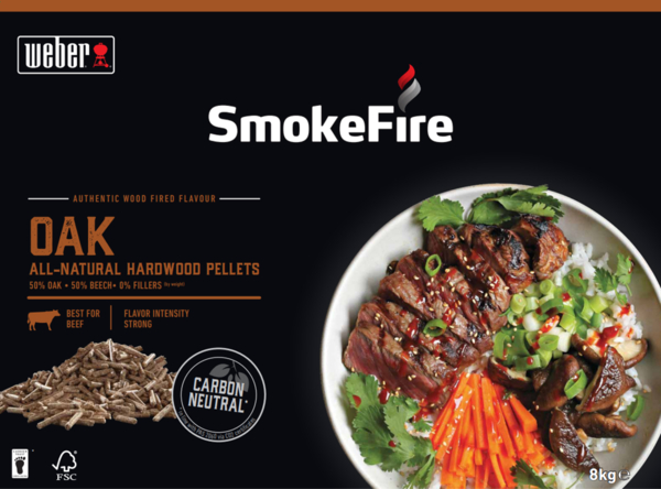 Weber Holzpellets Eiche, 8 kg