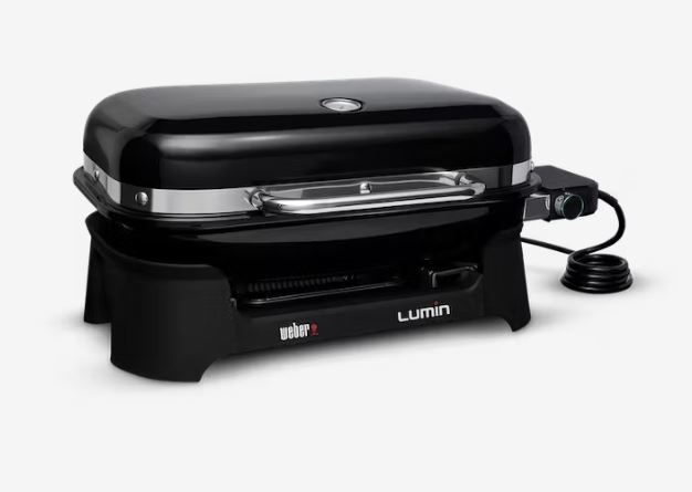 Weber Elektrogrill Lumin schwarz